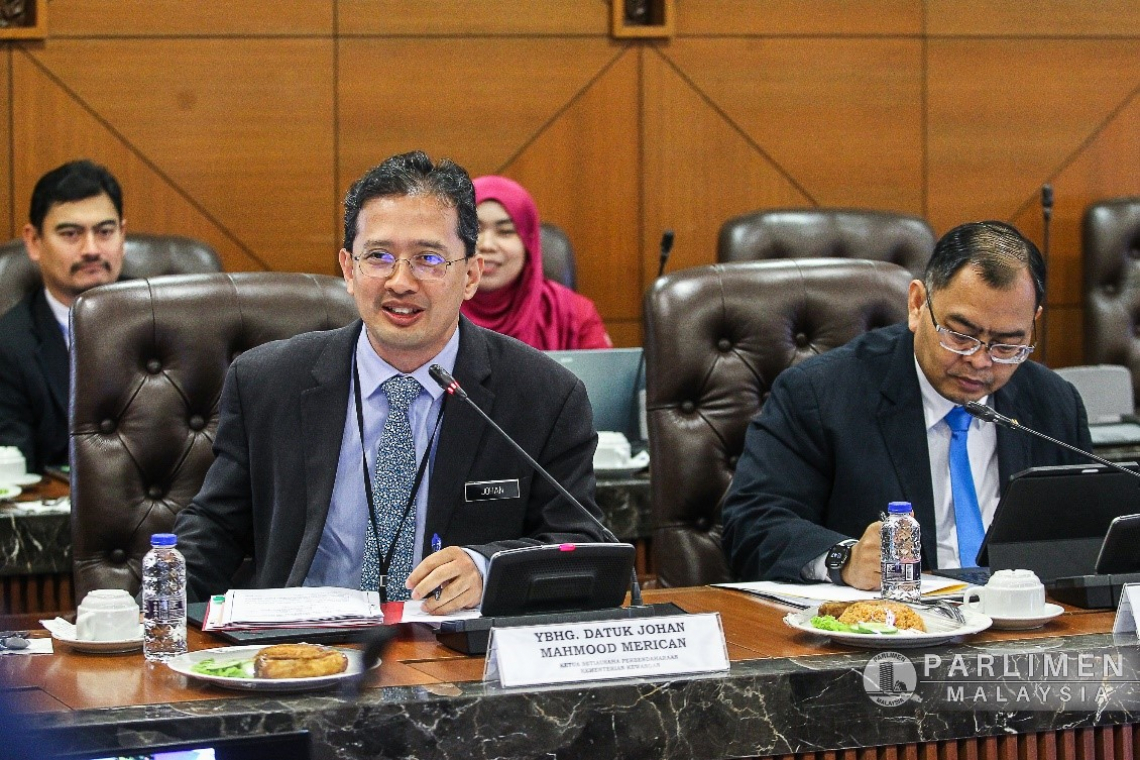 Pembentangan Laporan Prestasi Perbelanjaan Pertengahan Tahun 2023 Di Mesyuarat Jawatankuasa Pilihan Khas Kewangan &amp; Ekonomi Parlimen Malaysia 